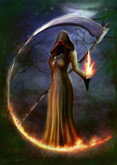 Pin By Me11inia Selvidge On D3m0n Female Grim Reaper Grim Reaper Art Fantasy Art