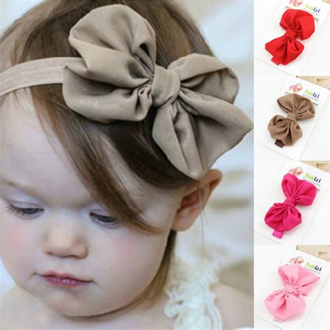 Baby Headband Ribbon Handmade Diy Toddler Infant Kids Hair Accessories