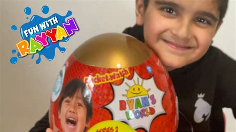 Ryans World Mystery Egg Series 2 Unboxing Ryan Toys Review Surprise
