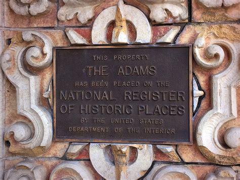 National Register Of Historic Places The Adams Apartments