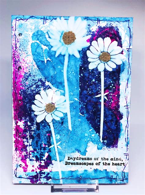 Pin By Lisa Taggart On Inkybliss Creative Adventures Mixed Media Art