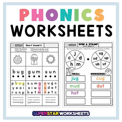 Phonic Worksheets For Beginners Printable Phonics Worksheets Hot Sex Picture