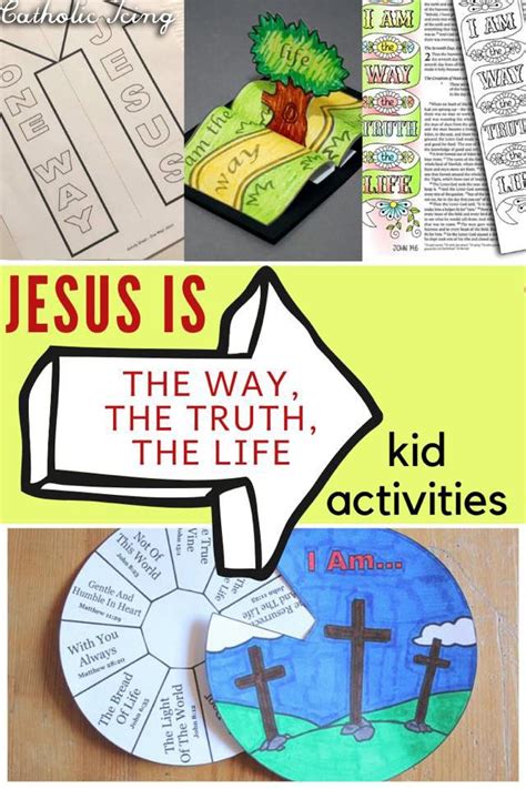 Jesus The Way The Truth The Life Fun Resources For Kids Bible
