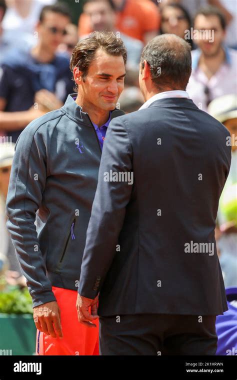 Seventeen Times Grand Slam Champion Roger Federer Of Switzerland During
