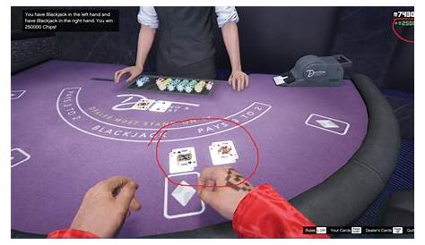 Double blackjack on a $100,000 bet! : r/GTAV