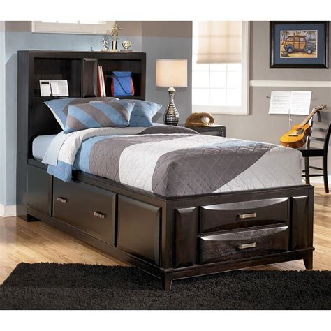 It's organic, hypoallergenic, and adapts as they grow. Kira Youth Storage Bed Signature Design | Furniture Cart
