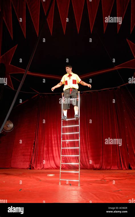 Circus Acrobat Performer Stock Photo Alamy