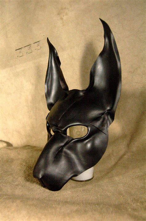 Anubis Leather Mask By Midnightzodiac On Deviantart