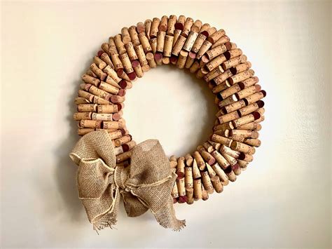 Diy Cork Wreath How To Recycle Wine Corks Ridge Vineyards