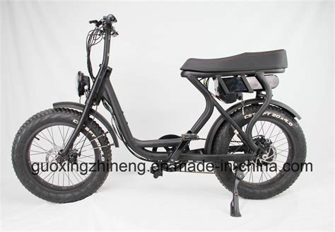 20 Inch Fat Tyre Beach Cruiser Electric Bike E Bike With 6 Speed