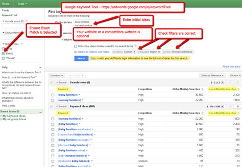 Find out how google's search console can help you find the keywords your website ranks for and how you can find missed keyword opportunities for your. Using Google Keyword Tool for Keyword Research | Webonize