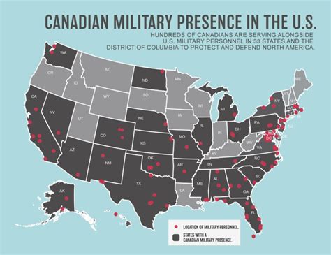 Canadian Military Presence In The Us Connect2canada