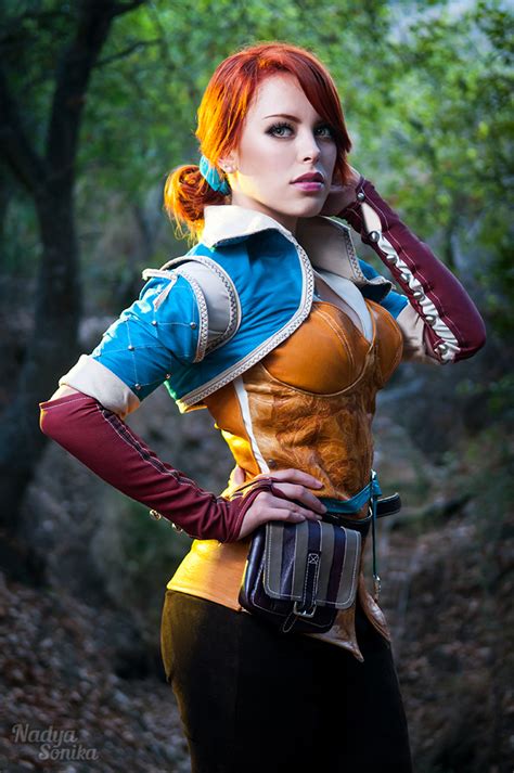 Nsfw Girl Cosplaying Triss Merigold From The Witcher Wild Hunt R