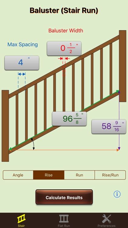 For a precise measurement, feel free to use an online calculator. Baluster Calc Elite - Spindle Spacing for Railing by ...