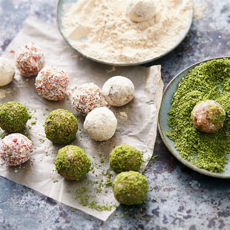 Super- Energy - Balls mit Datteln no bake