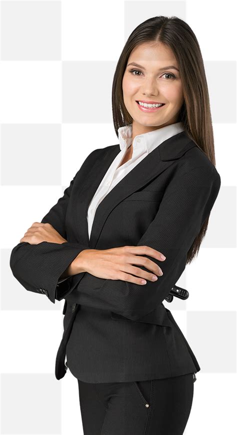 545 X 1000 Px Employees Png Business Person Png A Beautiful Young