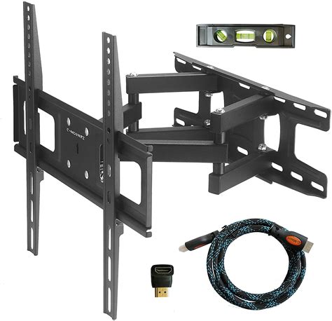 C Mounts Tv Wall Mount Bracket With Full Motion Articulating Dual Arm