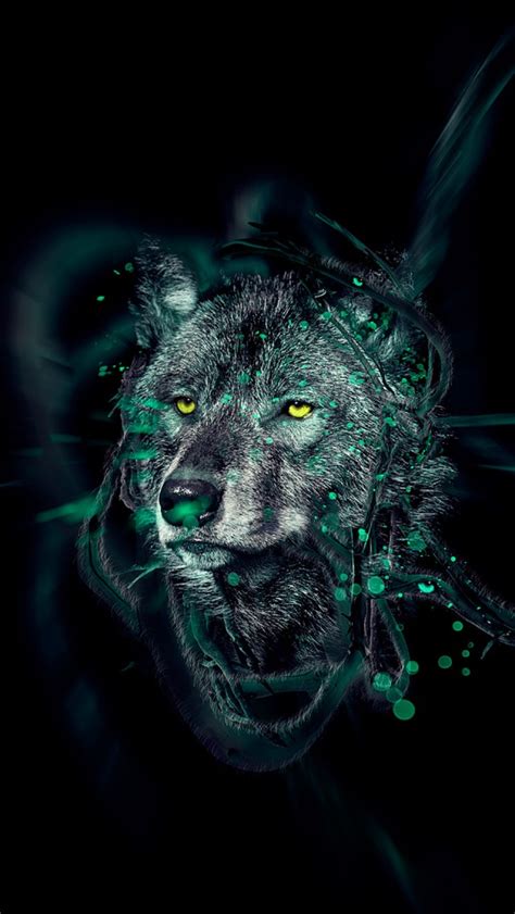 Animals wallpaper iphone wallpaper & background about the wallpaper : 43+ Wolf Phone Wallpaper on WallpaperSafari