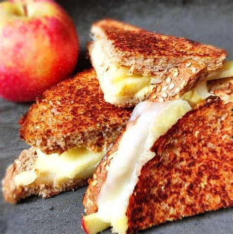 Grilled Cheese Sandwich With Apples The Lemon Bowl
