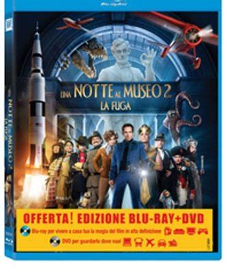 La Copertina Di Una Notte Al Museo La Fuga Blu Ray