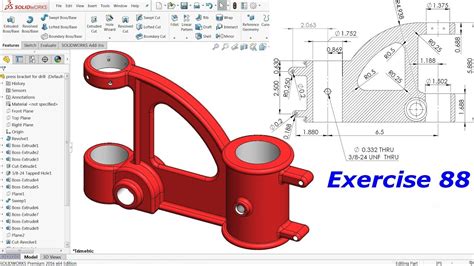 Solidworks Advanced Tutorial Exercise 88 Youtube