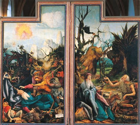 The common medieval subject, included in the golden legend and other sources, shows saint anthony being tempted or assailed i A GLIMPSE INTO MENTAL ILLNESS IN ART | Art-Sheep