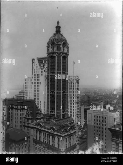 Singer Tower New York City Stock Photo Alamy