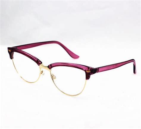 2019 women s elegant half frame cat eye eyewear frames metal optical glasses frame brand