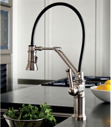 Here's how to install a kitchen sink with photos in 6 easy steps, diy without having to overpay for a here are the steps for how to install a kitchen faucet. Brizo Articulating kitchen faucet | Kitchen diy makeover ...