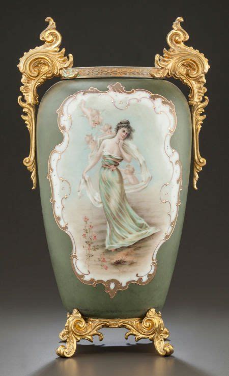 Wavecrest Enameled Art Nouveau Vase Circa 1900 Victorian Vases Antique Vase Vintage Vases