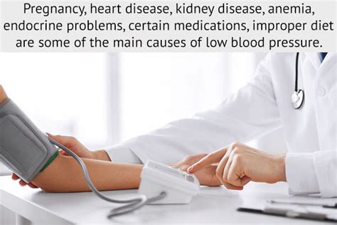 Low Blood Pressure Hypotension Causes And Treatment