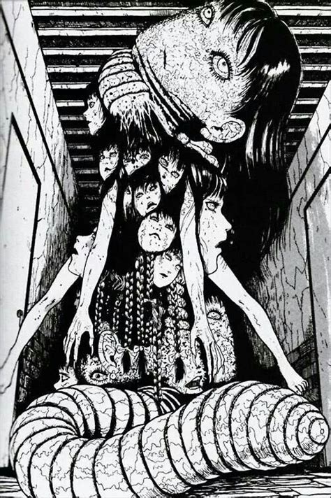 Pin By Idk Either On Manga World Junji Ito Japanese Horror Horror Art