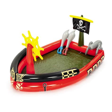 Pirate Ship Pool Inflatable Kiddie Pool Play Centre Crazy Sales
