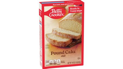 Betty Crocker Pound Cake Mix BettyCrocker Com