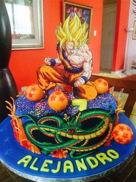 Hello today we bring you an easy and creative way and idea for the decoration of cake. Dragon Ball Z Birthday Cake Dragon Ball Z Cake Cakes De ...