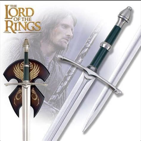 Lord Of The Rings King Aragorn Strider Sword Lotr Ranger Sw Inspire