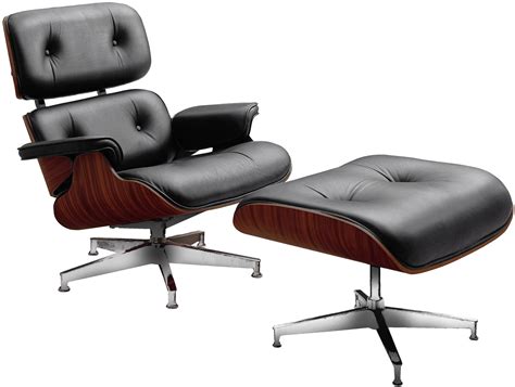 Charles Eames Style Leather Lounge Chair 