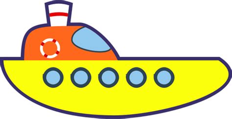 Clipart Cartoon Boat