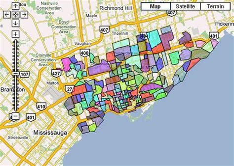 Toronto Star Neighbourhood Map This Is A Screenshot Of A M Flickr