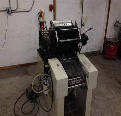 Lot 20 Atf Chief 15 Offset Press Tan Model Plus Extra Gripper Bars