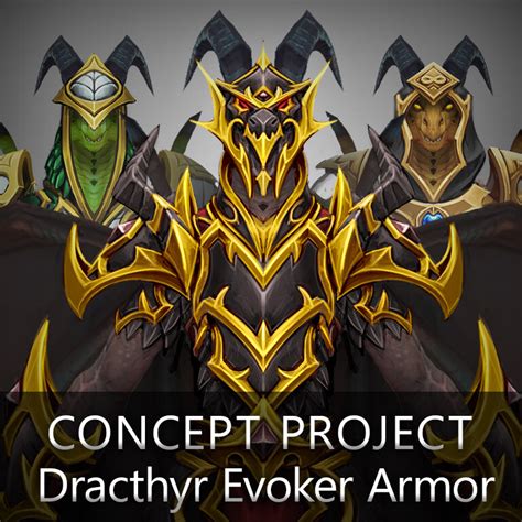Arthur Lorenz Fan Art World Of Warcraft Evoker Armor
