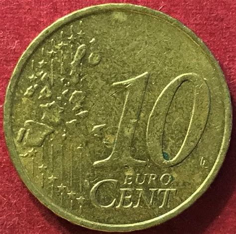 Germany 2002 D 10 Euro Cents D Munich Mint For Sale Buy Now