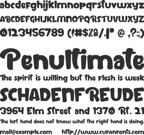 Chucky Buck Font Download Free For Desktop And Webfont