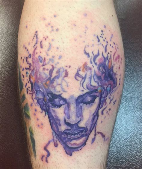 Prince Tattoos Purple Tattoo Ink Purple Tattoos