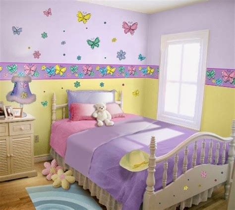 Comencemos con la decoración de recamaras para niñas por las paredes y el piso. Dormitorios para niñas con mariposas - Dormitorios colores ...
