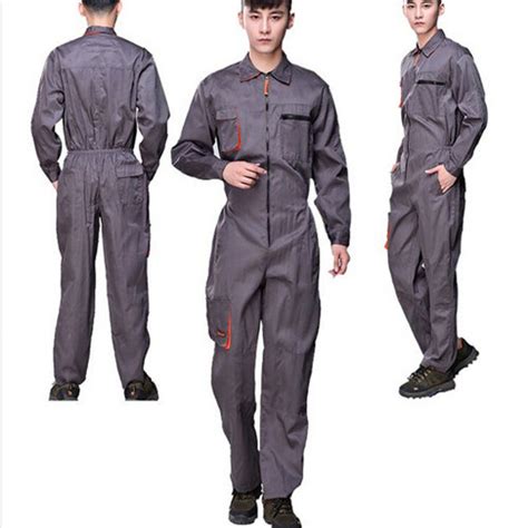 Custom Embroidery Cotton Work Wear Uniform Overall China Overall And