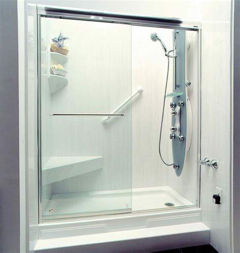 So, cleaning the bathroom floor routinely is strongly advisable each time the shower is used. How to Clean Acrylic Shower Wall Surround