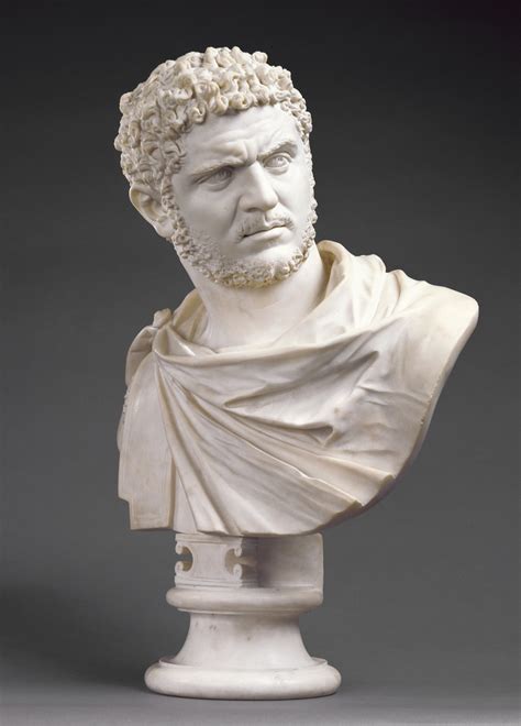 Bust Of Emperor Caracalla Getty Museum