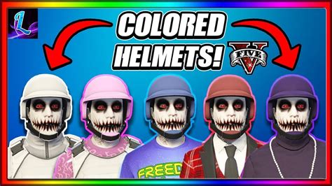 New How To Obtain Any Colored Bulletproof Helmet In Gta Online