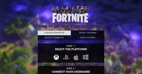 Fortnite V Bucks Youtube Fortnite V Bucks No Human Verification